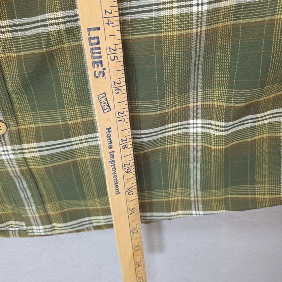 John M Browning Flannel Shirt Mens XL Plaid Gorpcore Hiking Camping Hiker Heavy - Picture 14 of 16